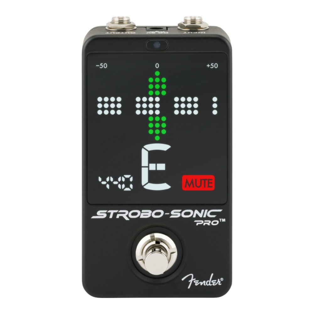 Fender フェンダー Strobo-Sonic Pro Tuner Pedal ペダルチューナー｜chuya-online チューヤオンライン