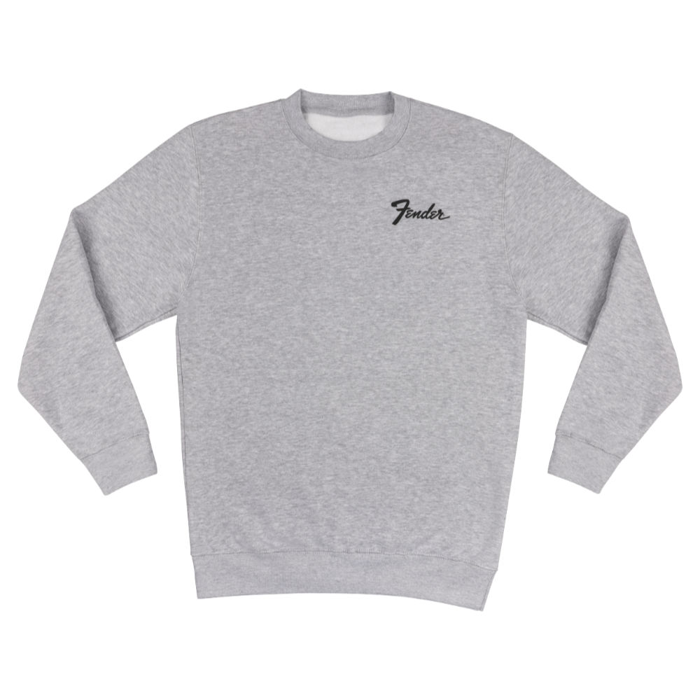 Fender フェンダー SM TRANS LOGO SWEATSHIRT ATH GRAY S スウェットシャツ