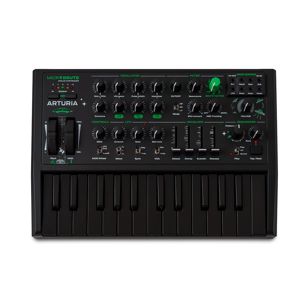 シンセサイザー Arturia MicroBrute UFO アナログモノフォニックシンセサイザー アートリア
