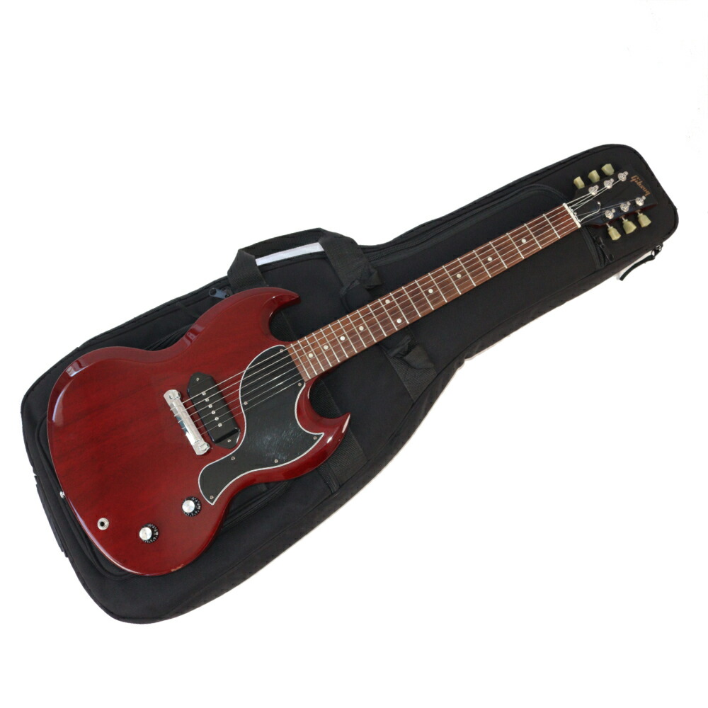 セール!【未使用・展示品】gfc SGJ-1PU / SG Junior P90 楽天市場】Gibson SG Junior -Vintage Cherry- 新品[ギブソン