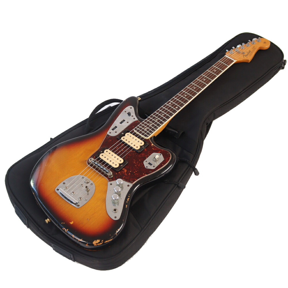 エレキギター カートコバーン fender フェンダー　jaguar Fender Kurt Cobain Jaguar 3-Color Sunburst カートコバーン