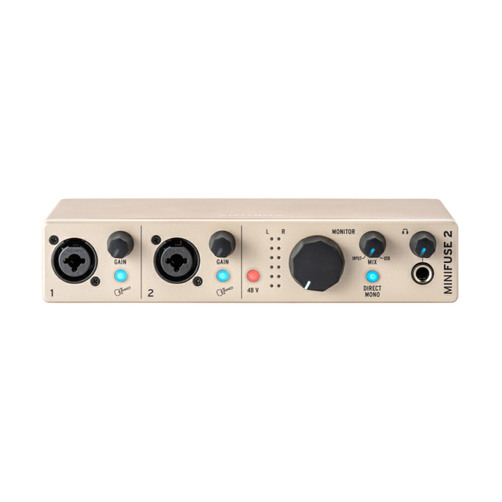 ARTURIA MINIFUSE 2 Champagne オーディオインターフェイス ミニフューズ