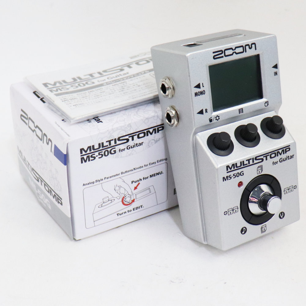 zoom MULTI STOMP MS-50G 中古 楽天市場】【中古】ZOOM MULTI STOMP マルチエフェクター MS-50G