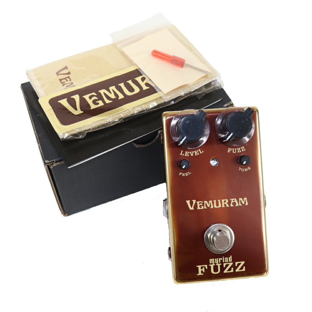 Vemuram myriad fuzz 4000番台　ベムラム　ミリアドファズ VEMURAM Myriad Fuzz【数量限定発売】 ｜イケベ楽器店オンライン