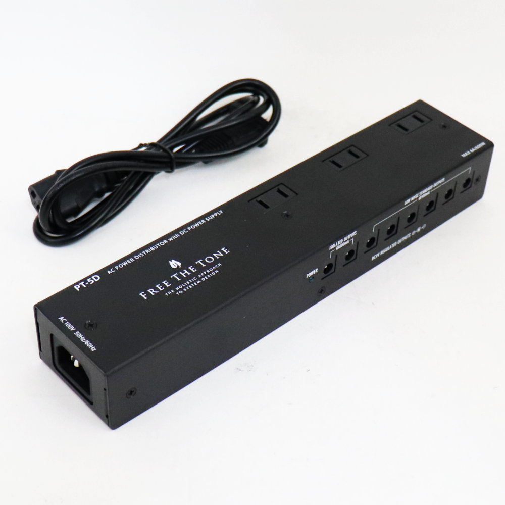 ギター Free The Tone PT-5D 楽天市場】Free The Tone PT-5D AC POWER DISTRIBUTOR with DC