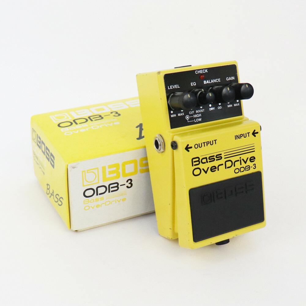 完動品 ボス　ベース　オーバードライブ BOSS ODB-3 BOSS ODB-3 オーバードライブ ベース用 エフェクター ボス ODB3