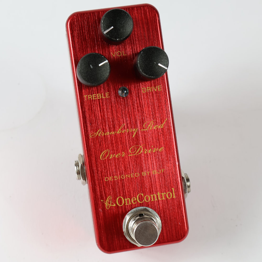 【中古】 オーバードライブ ONE CONTROL STRAWBERRY RED OVER DRIVE ワンコントロール ストロベリーレッド ワンコン
