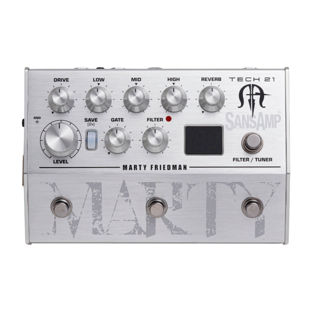 TECH21 テック21 Marty Friedman Signature SansAmp プリアンプ サンズアンプ ギターエフェクター 38,870円