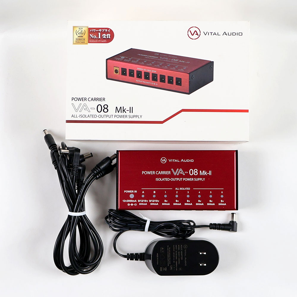 【新品未使用】Vital Audio VA-08 Mk-II パワーサプライ POWER CARRIER VA-08 Mk-Ⅱ - VITAL AUDIO | Hookup, Inc.