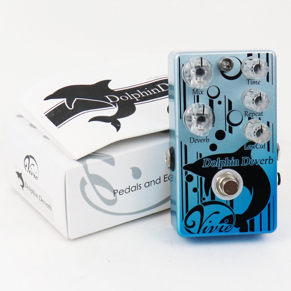 Vivid Dolphin Deverb ギターエフェクター Vivie Dolphin Deverb ドルフィンディバーブ Vivie