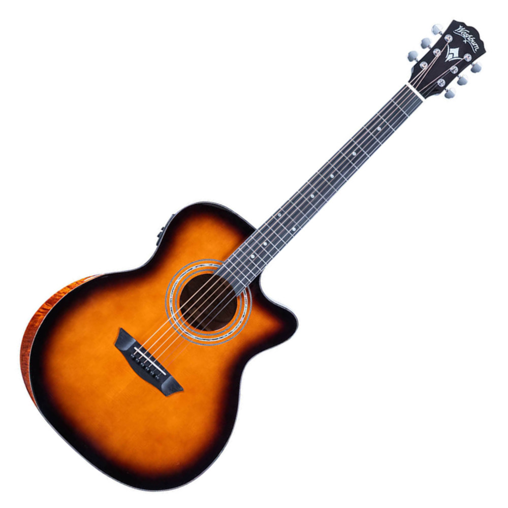 楽天市場】Washburn ワッシュバーン WCG12FCE エレクトリック