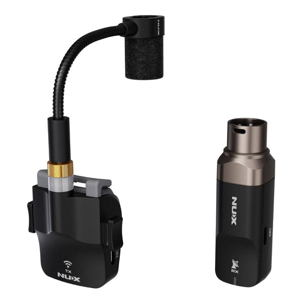 NUX ニューエックス B-6 サックス用マイク 2.4GHz ワイヤレスシステム｜chuya-online チューヤオンライン 23,760円