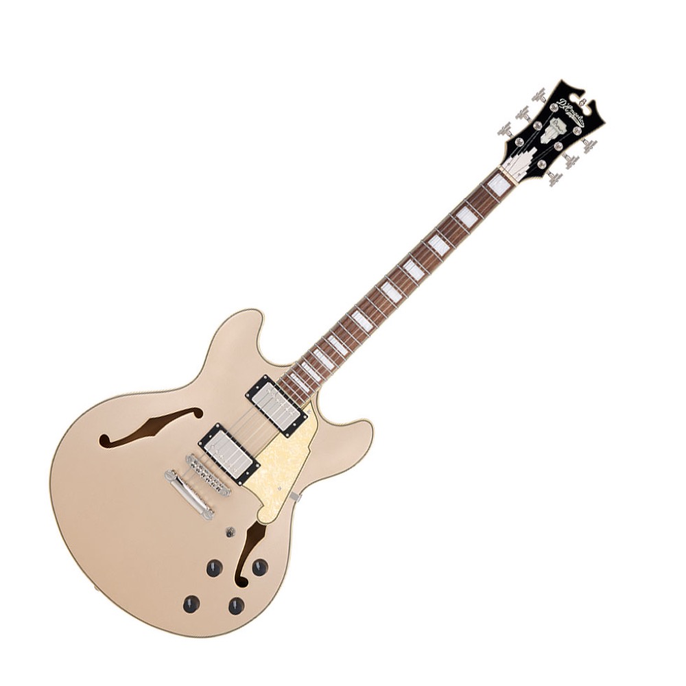 D\'Angelico ディアンジェリコ Premier DC XT Satin Desert Gold エレキギター セミアコ|chuya-online チューヤオンライン