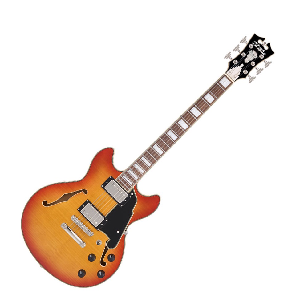 D'Angelico ディアンジェリコ Premier Mini DC XT Honey Burst エレキギター セミアコ