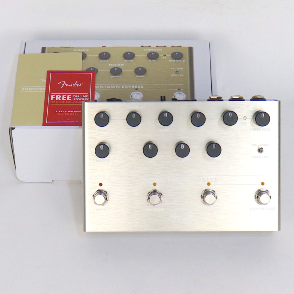 楽天市場】FENDER（フェンダー） ベース用マルチエフェクター Downtown