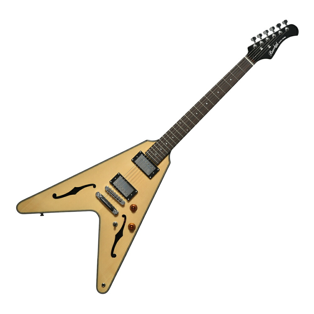 楽天市場】Bacchus ミニサイズギター フライングVタイプ BFV-mini