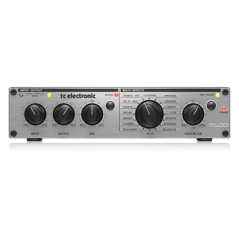 tc electronic M100 ステレオマルチエフェクトプロセッサー