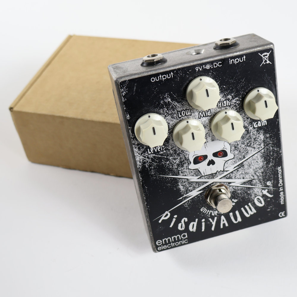 【中古】 EMMA エマ PisdiYAUwot メタル ディストーション ギターエフェクター