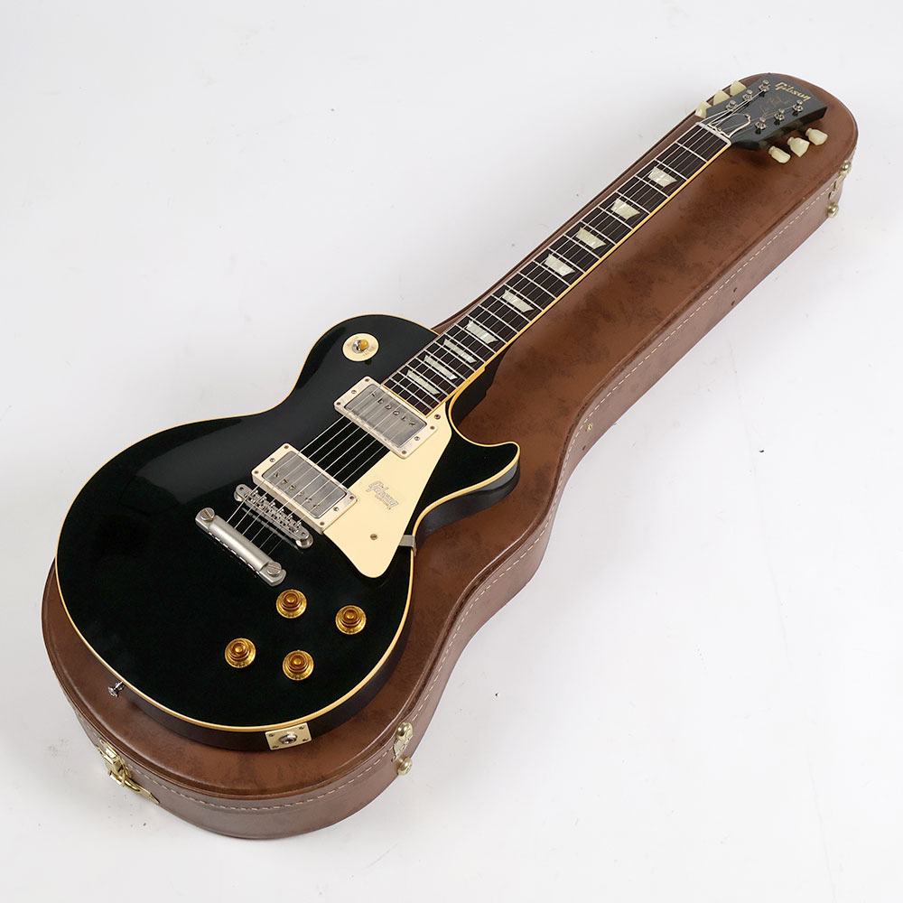 【中古】 エレキギター Gibson Custom Shop Historic Collection 1957 Les Paul Standard All Ebony VOS 2018年製 4.02kg ギブソン レスポール オールエボニー ヒスコレ