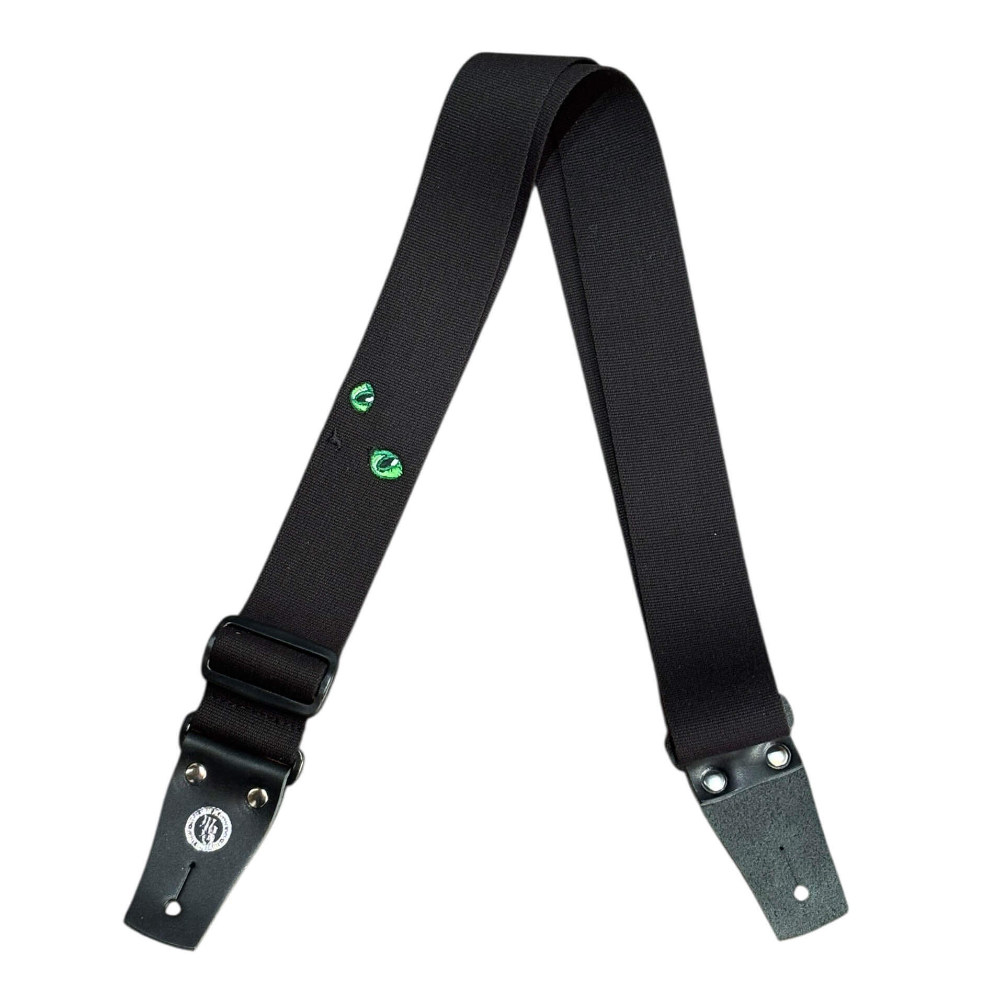 Grande uomo グランデウオモ TENDER STRAP TS-2 AC ねこ エメラルド 5月 ギターストラップ