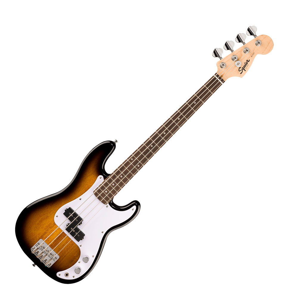 Squier スクワイア スクワイヤー Mini Precision Bass LRL 2-Color Sunburst エレキベース|chuya-online チューヤオンライン