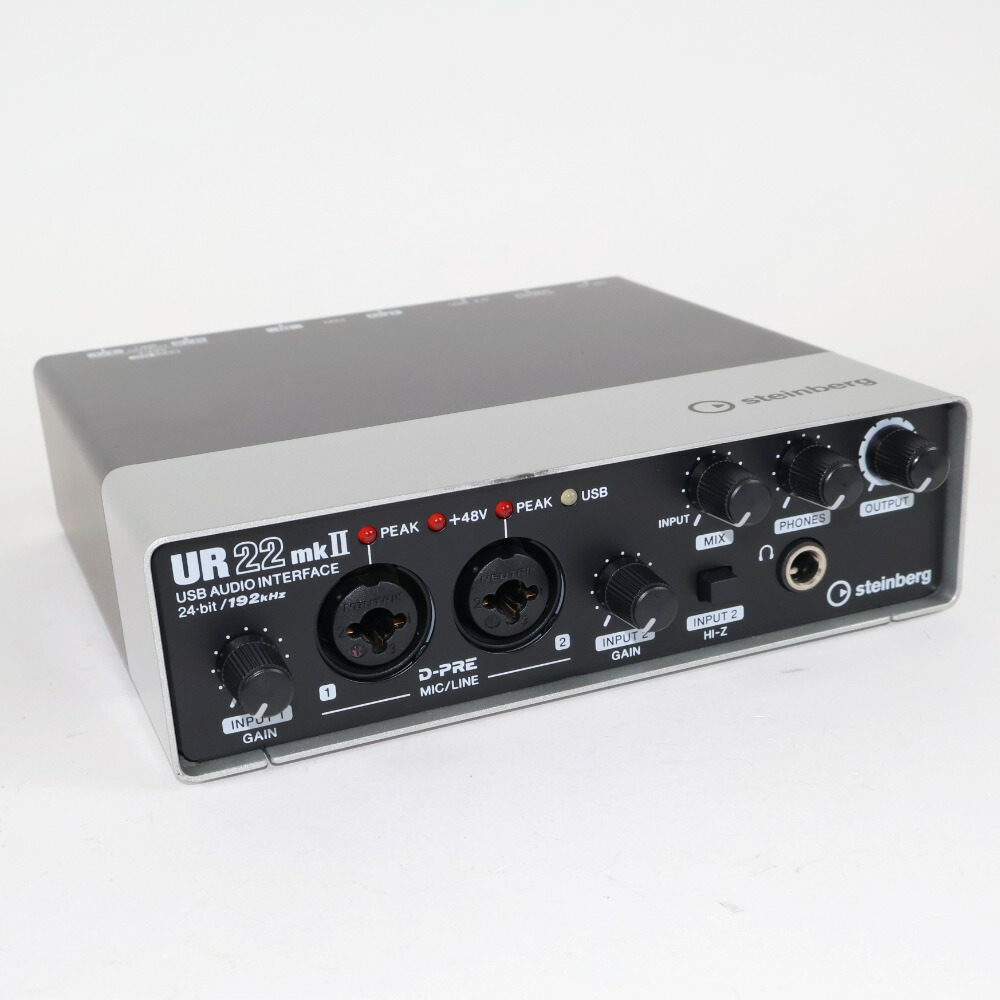 楽天市場】steinberg オーディオインターフェース IXO22 B Black USB
