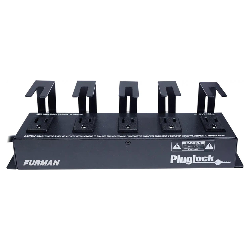 FURMAN Plug Lock 電源タップ 5口 1.5m プラグロック付き パワー・ディストリビューター｜chuya-online チューヤオンライン
