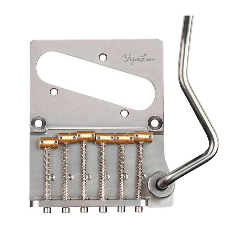【訳あり】Vega-Trem ベガトレム VT2 Teletrem modern without VT Logo arm テレキャスター用ブリッジ アウトレット