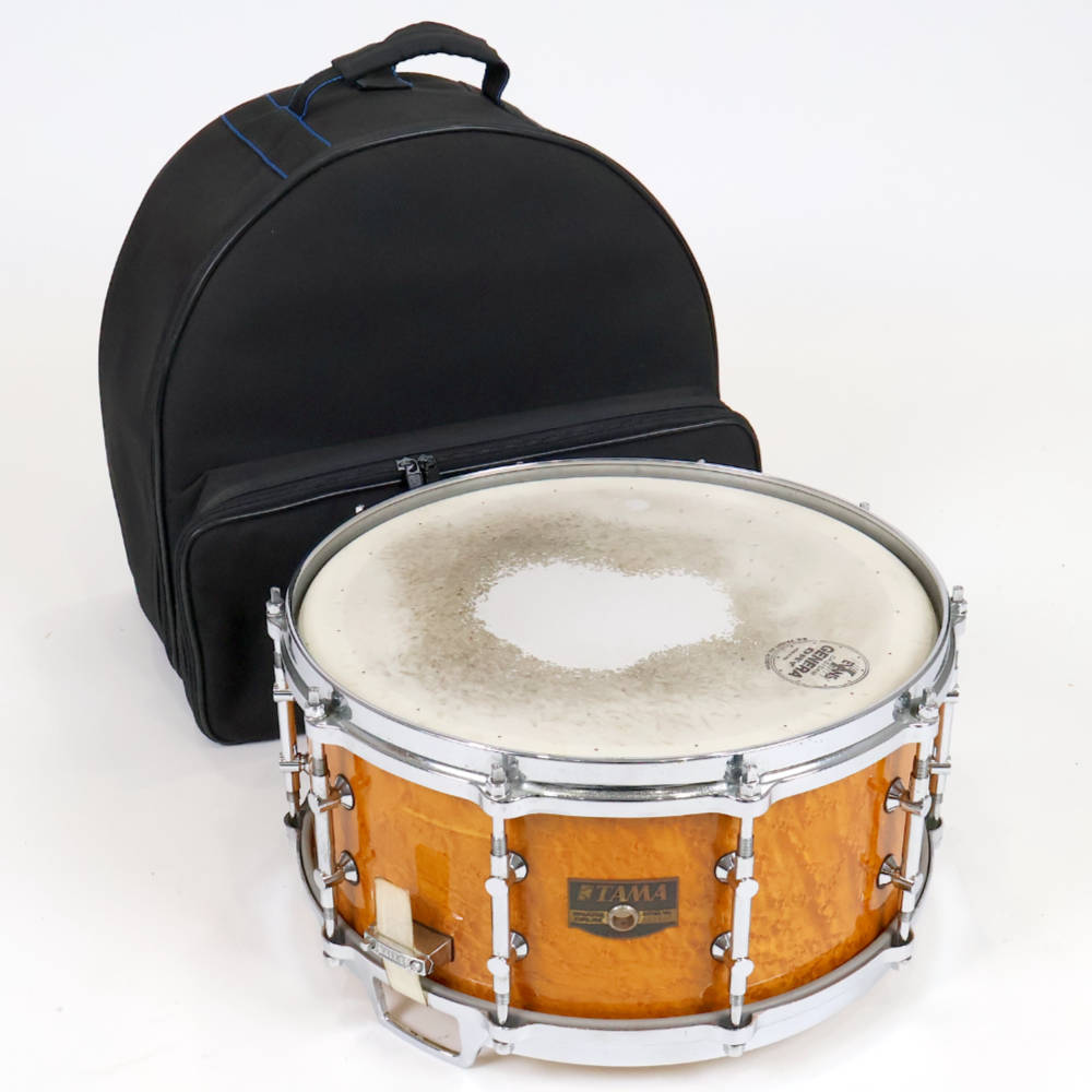 【中古】 スネアドラム タマ TAMA BE346 BIRD'S EYE ALL MAPLE SNARE DRUMS 14x6.5 Made in Japan