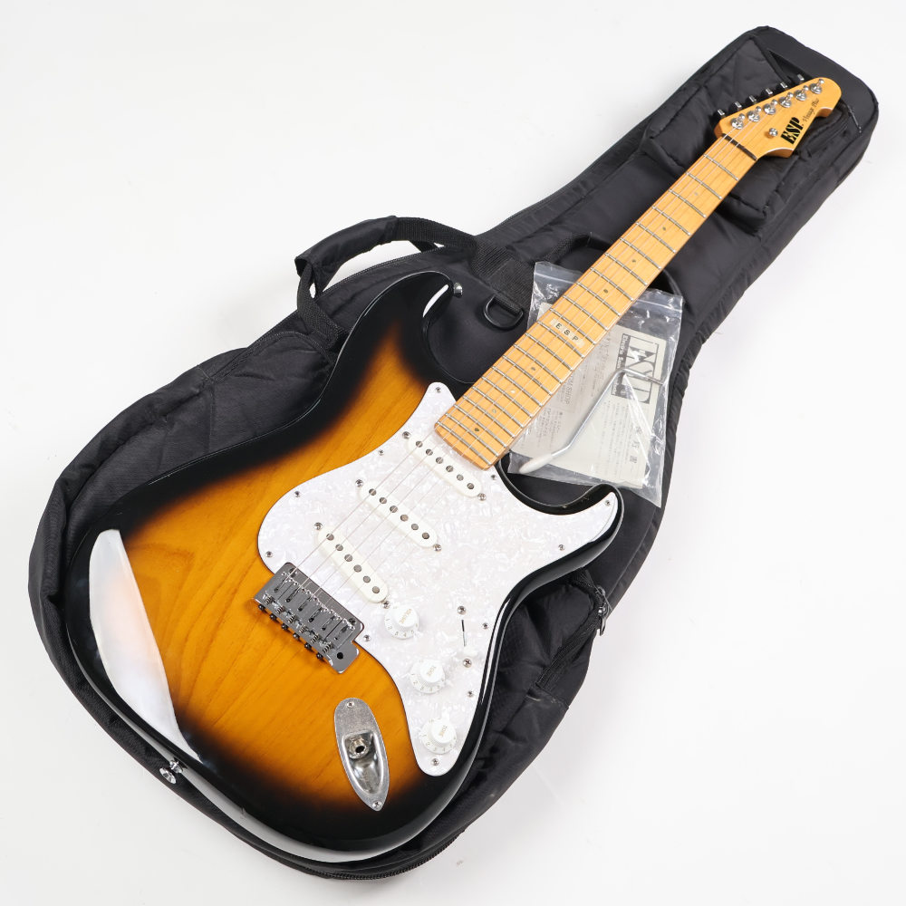 【中古】 エレキギター ESP Vintage Pus ST Maple FingerBoard 2TS オーダーモデル アッシュボディー仕様 86,900円