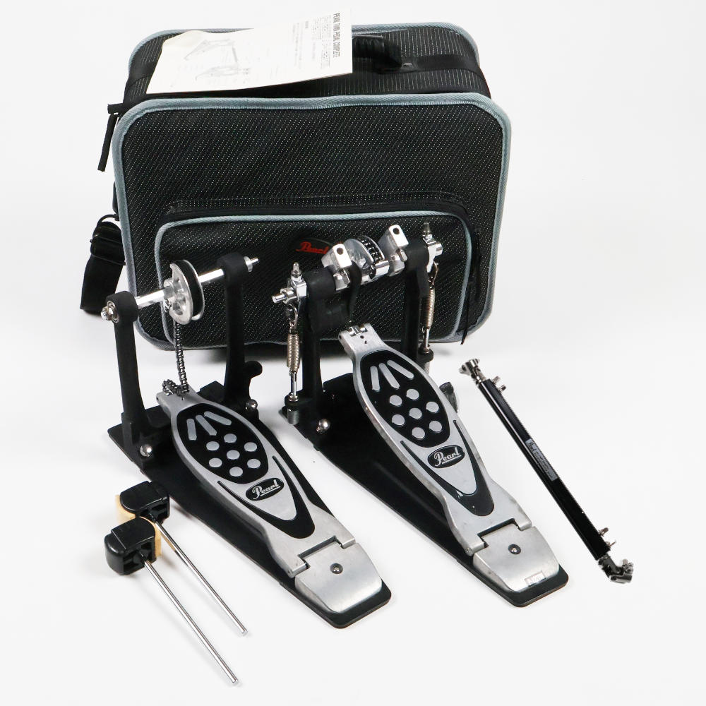 【中古】 ドラムツインペダル パール Pearl P-122TW ツインペダル ドラムペダル