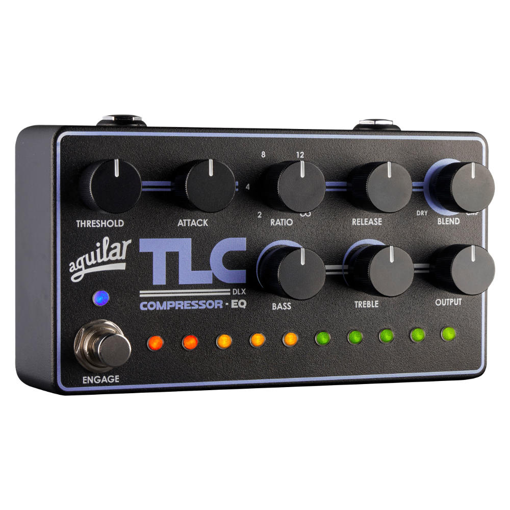 ベースエフェクター AGUILAR アギュラー TLC Compressor EQ DLX コンプレッサー イコライザー｜chuya-online チューヤオンライン