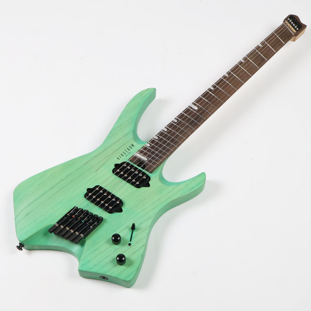 【訳あり】 VIKSTROM GUITARS VSMH-260 TUQ アウトレット ヘッドレス ファンフレット 6弦ギター 38,610円