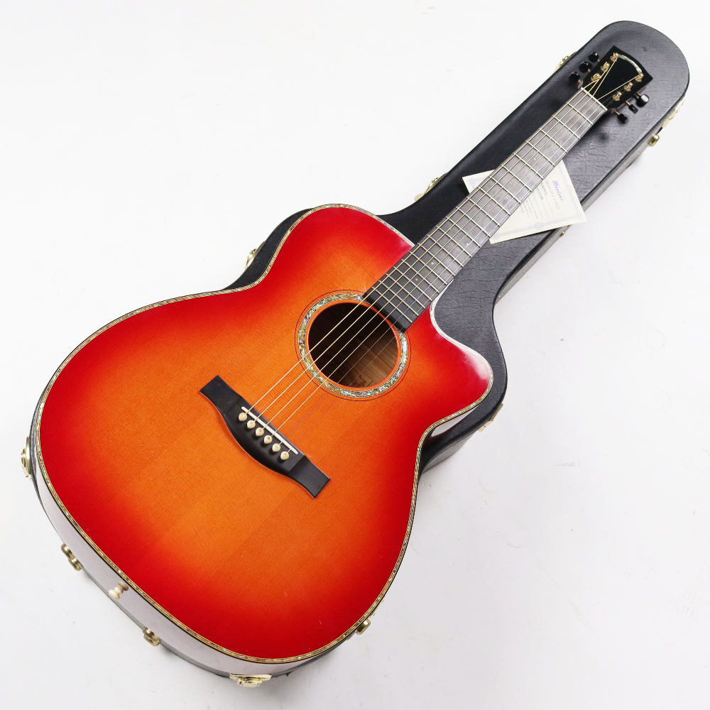 【中古】 アコースティックギター Headway HC-Custom Cherry Sunburst 2009年頃製 スプルーストップ フレイムメイプルバック＆サイド ヘッドウェイ