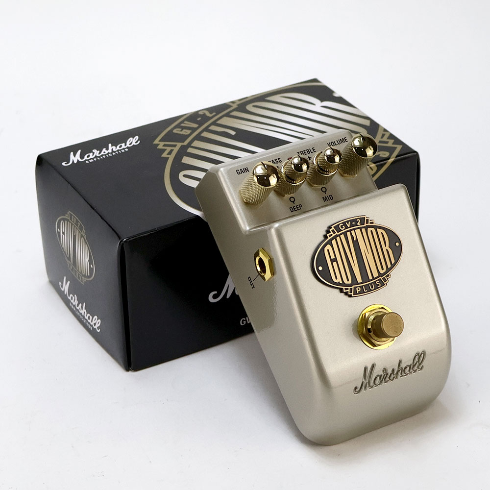 【中古】 オーバードライブ エフェクター MARSHALL Gv-2 Guv'Nor Plus ギターエフェクター