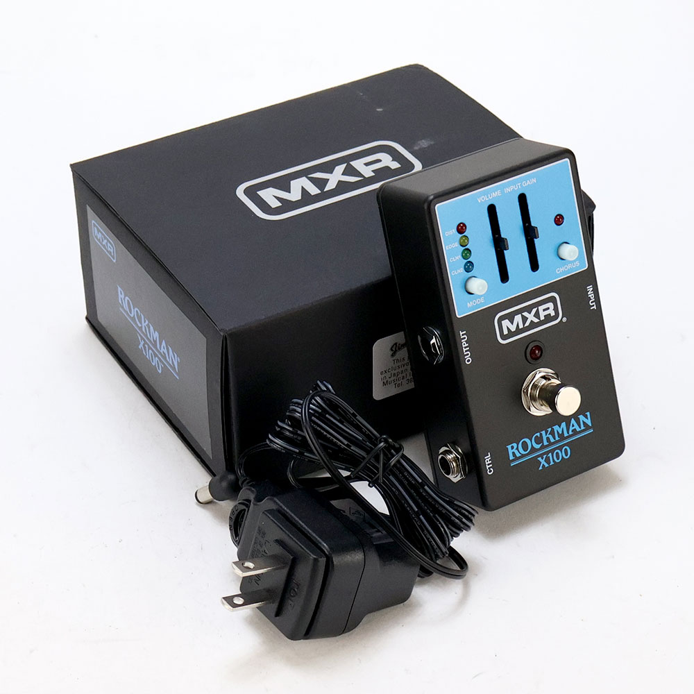 【中古】 MXR エムエックスアール MX100 MXR Rockman X100 Analog Tone Processor ディストーション ギターエフェクター 25,344円