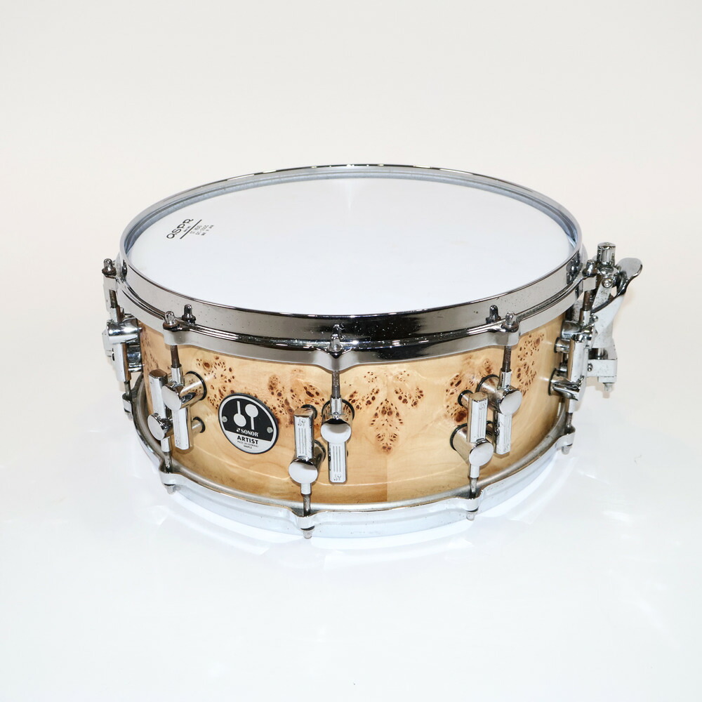 【中古】 スネアドラム ソナー SONOR AS-1406CM Artist Series COTTON WOOD MAPLE 14x6 メイプルシェル|chuya-online チューヤオンライン
