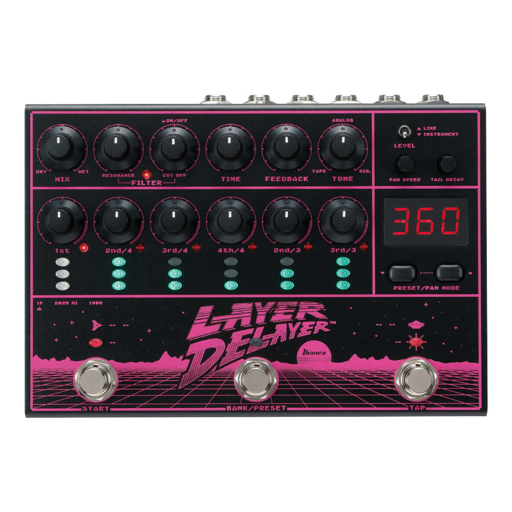 IBANEZ アイバニーズ LD303 Layer Delayer レイヤーディレイヤー 多機能ディレイ ギターエフェクター｜chuya-online チューヤオンライン