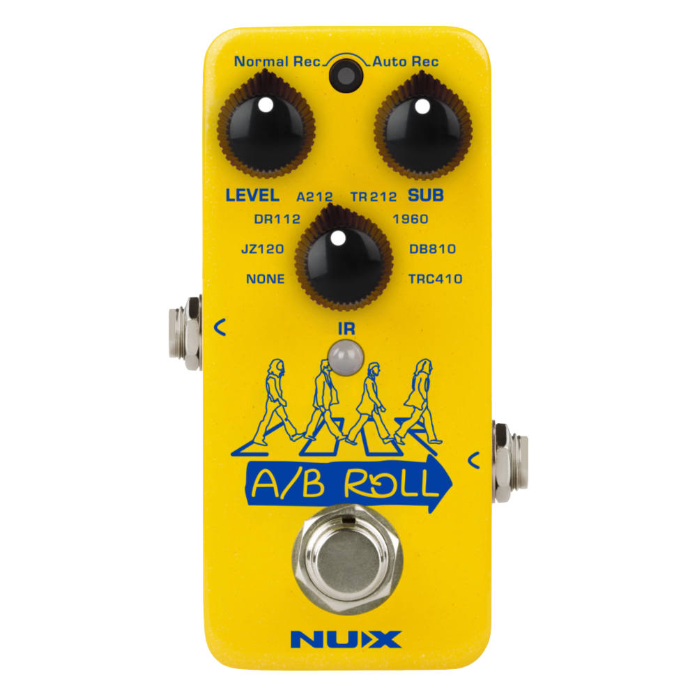 NUX ニューエックス NOL-1 A/B ROLL Octave & Loop Pedal オクターバー ルーパー ギターエフェクター|chuya-online チューヤオンライン