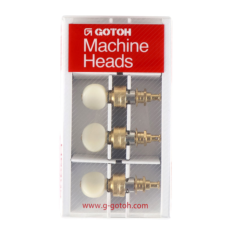 ゴトー GOTOH UPTL-UBN-GG ウクレレ用ペグ ゴールド ギアペグ｜chuya-online チューヤオンライン