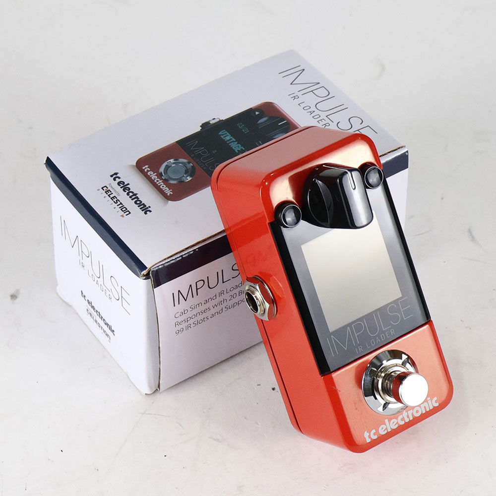 【中古】 tc electronic IMPULSE IR LOADER キャビネットシミュレーター IRローダー ギターエフェクター ｜chuya-online チューヤオンライン
