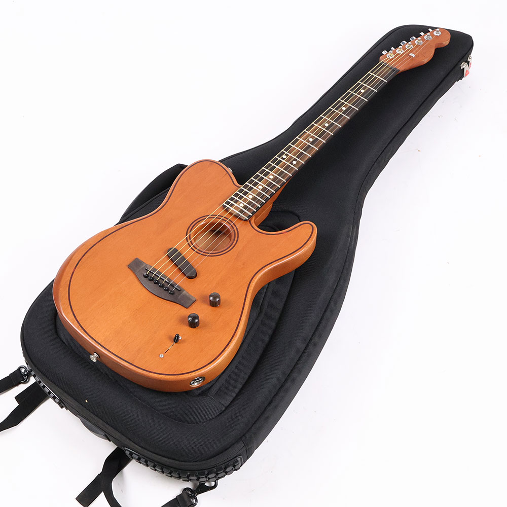 【中古】 Fender American Acoustasonic Telecaster All-Mahogany Ebony Fingerboard Natural 2022年製 アコースタソニック テレキャスター フェンダー エレキギター アコースティックギター|chuya-online チューヤオンライン