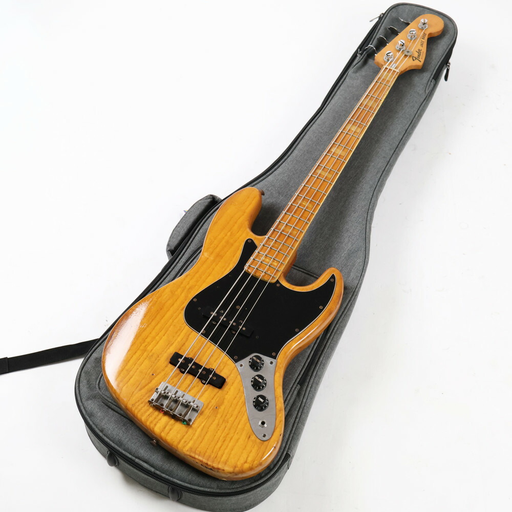 【中古】 エレキベース Fender USA Jazz Bass Natural Maple FingerBoard 1980年製 S8シリアル80年製｜chuya-online チューヤオンライン