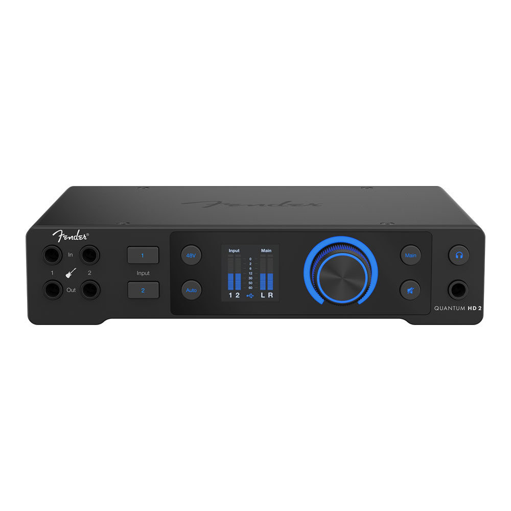 Fender フェンダー Quantum HD 2 USB-C Audio Interface USB-Cオーディオインターフェイス｜chuya-online チューヤオンライン