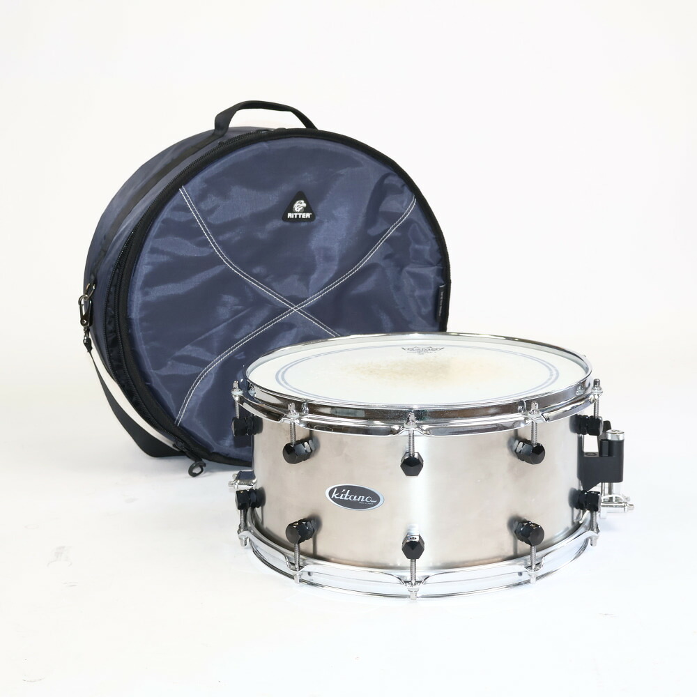 【中古】 スネアドラム キタノ kitano Titanium Snare Drum 14x6.5 チタンシェル スネアドラム|chuya-online チューヤオンライン