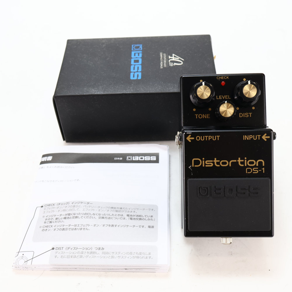 【中古】 ディストーション BOSS DS-1-4A Distortion エフェクター BOSSコンパクトシリーズ40周年記念限定モデル|chuya-online チューヤオンライン