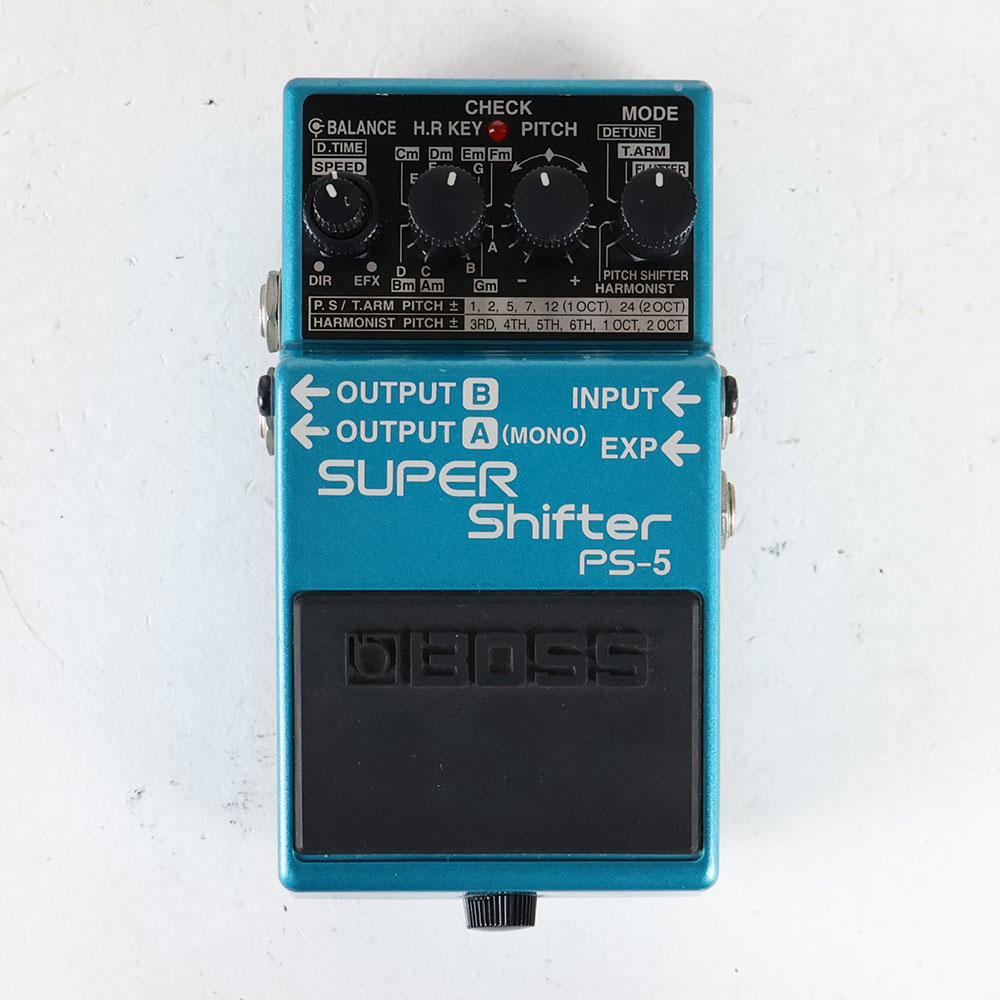 【中古】 ピッチシフター エフェクター BOSS PS-5 SUPER Shifter ギターエフェクター|chuya-online チューヤオンライン