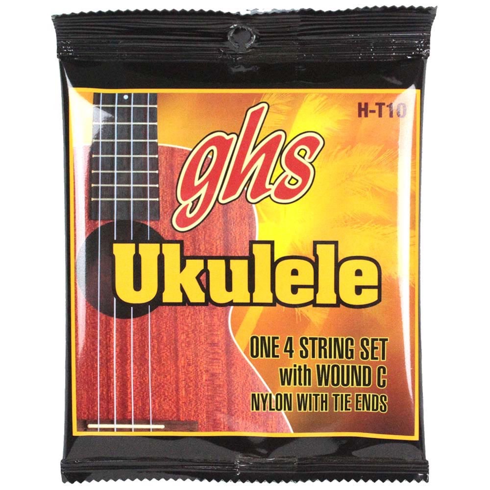 GHS SALE 99%OFF 最終決算 H-T10 Hawaiian Tenor Nylon ウクレレ弦 Ukulele Black