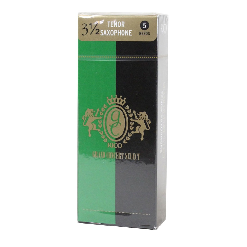 D'Addario Woodwinds 最大64%OFFクーポン RICO LRICGCTS3.5 3.5 グランドコンサートセレクト テナーサックスリード 【正規品直輸入】