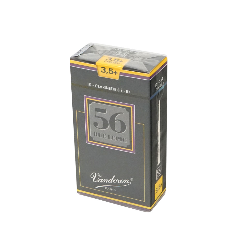 ルピック 56 B♭用クラリネットリード 3番 2箱 Vandoren ルピック56 【硬さ：3・1/2】 リード B♭クラリネット